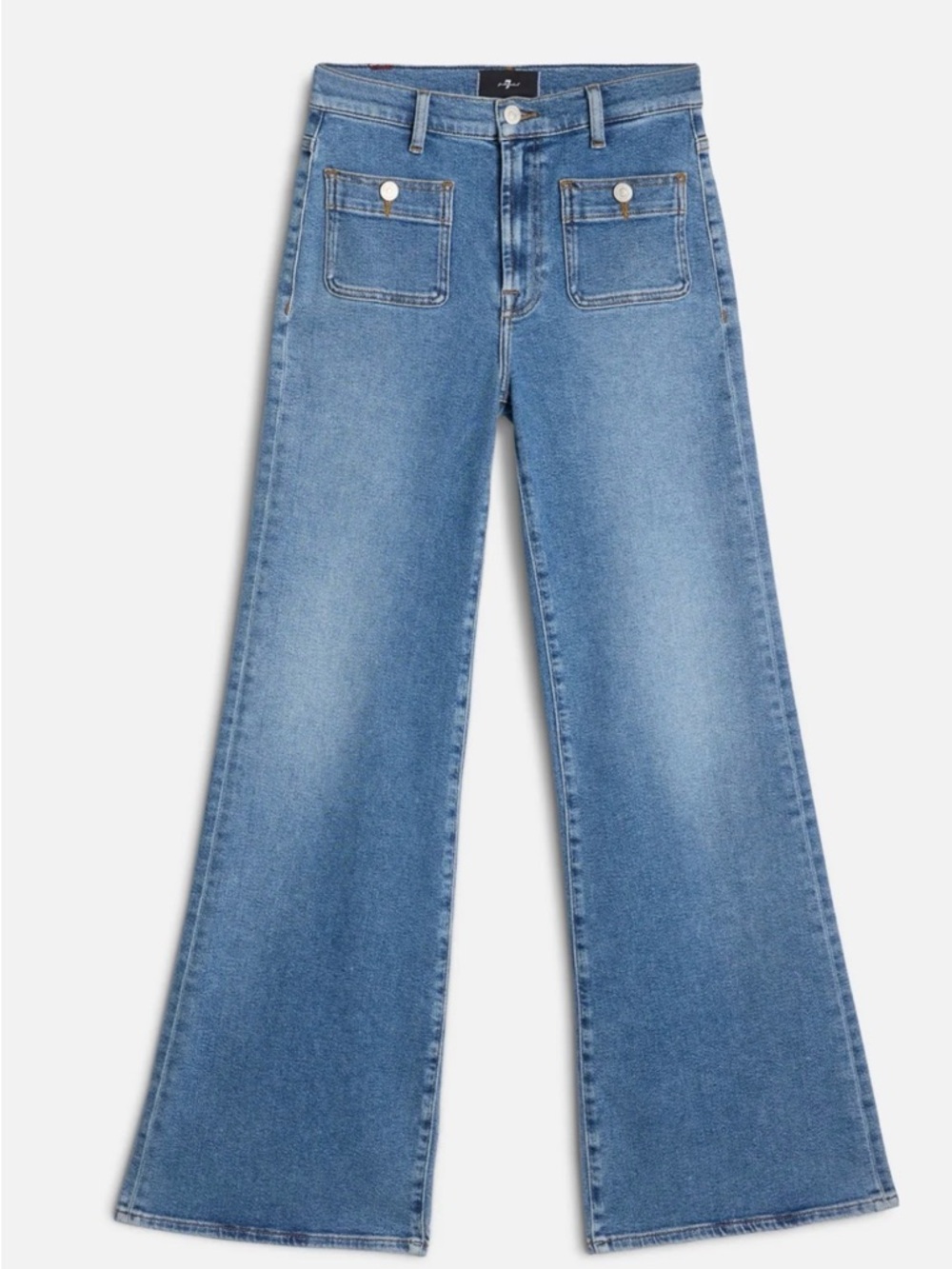7 for all mankind TAILORLESS PATCH POCKET MODERN DOJO in Luxe Vintage Sz 27P - Picture 6 of 11